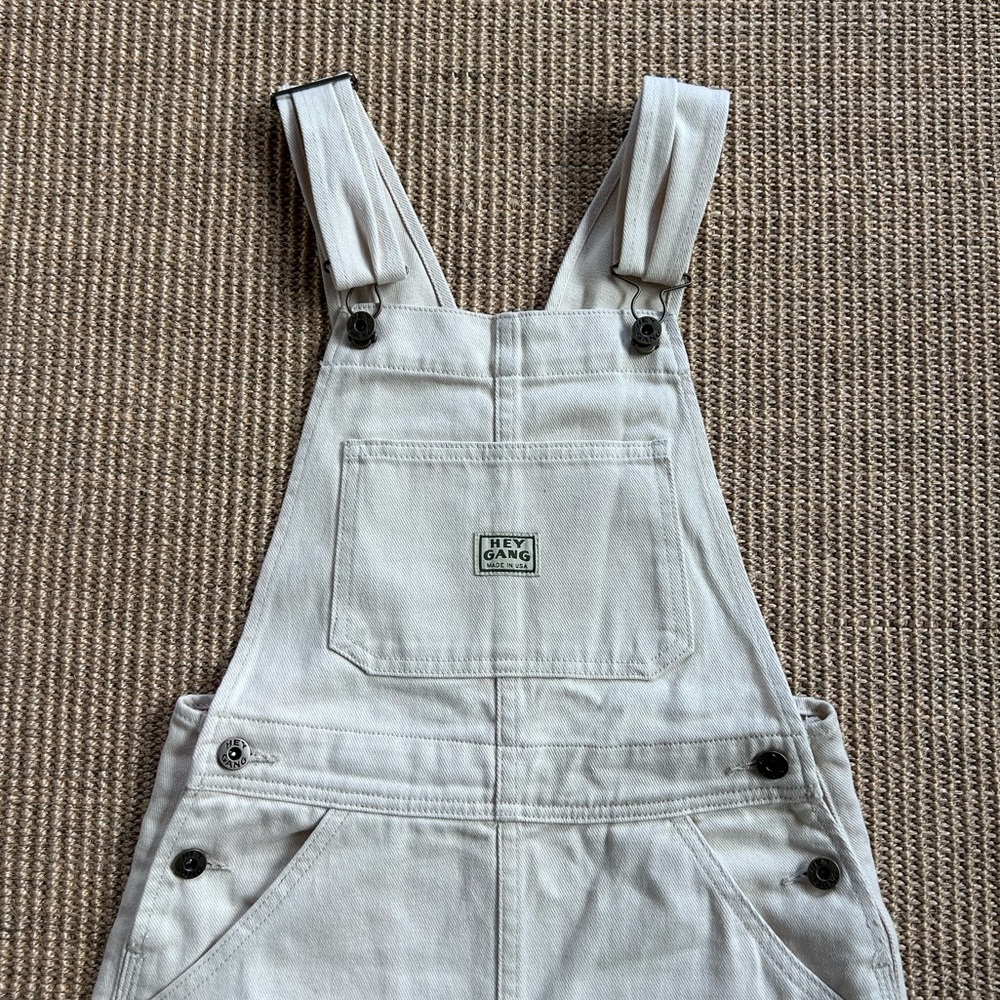 hey gang knee patch overalls